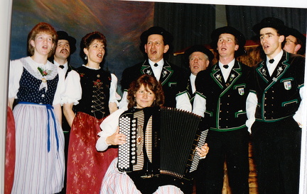 Jodlerabend  3 1994 unterer Teil m Handorgel